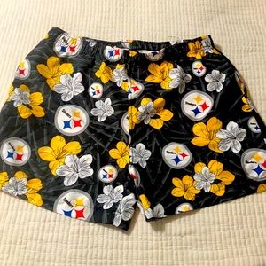 Pittsburgh Steelers swim trunks - Size large